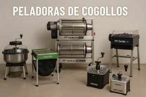 Peladoras de cogollos profesionales y domésticas para trimming manual e industrial