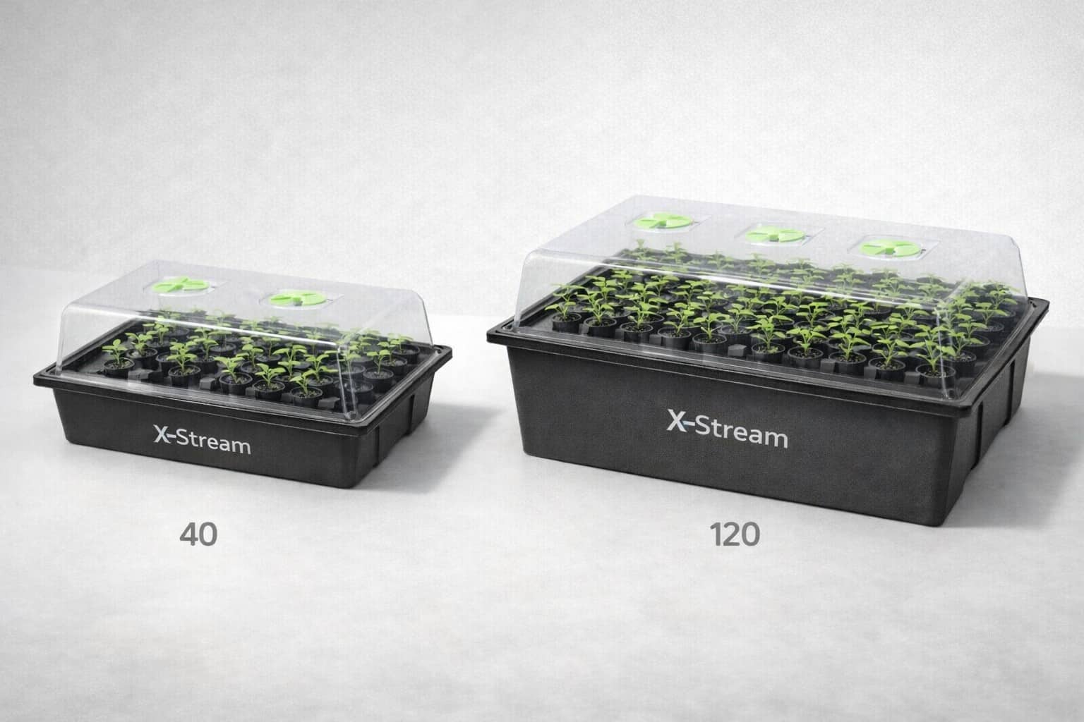 Propagadores aeropónicos X-Stream para enraizado rápido de esquejes en interior
