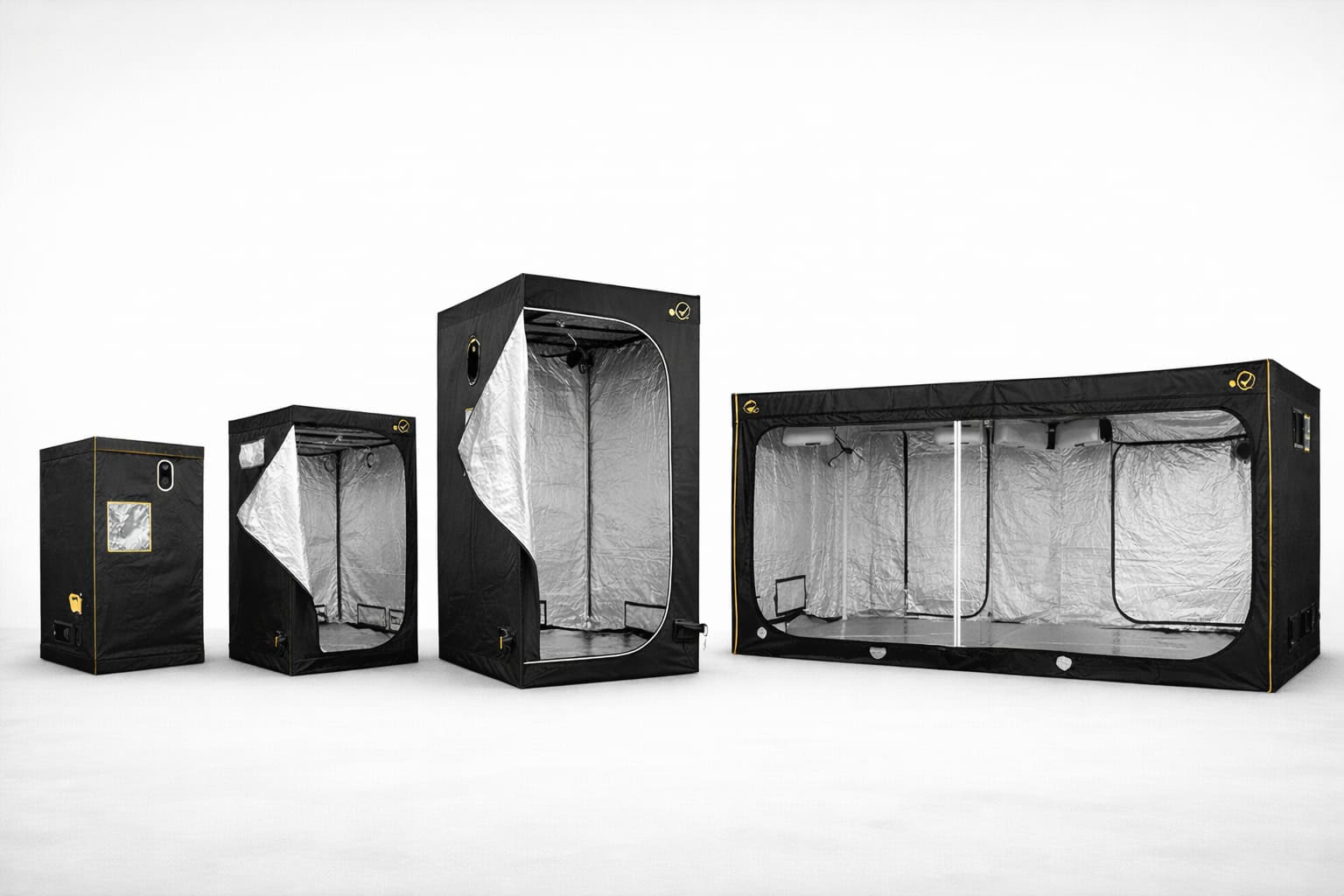 Gama completa de armarios de cultivo Secret Jardin en distintos formatos