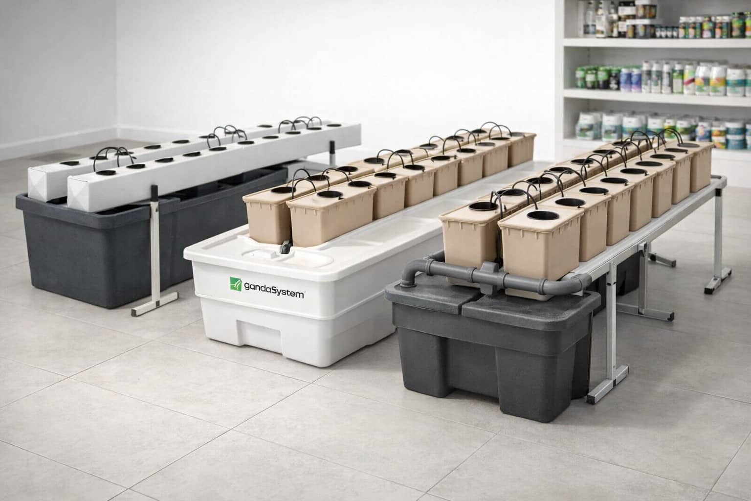 Sistemas aeropónicos profesionales para cultivo indoor sin sustrato