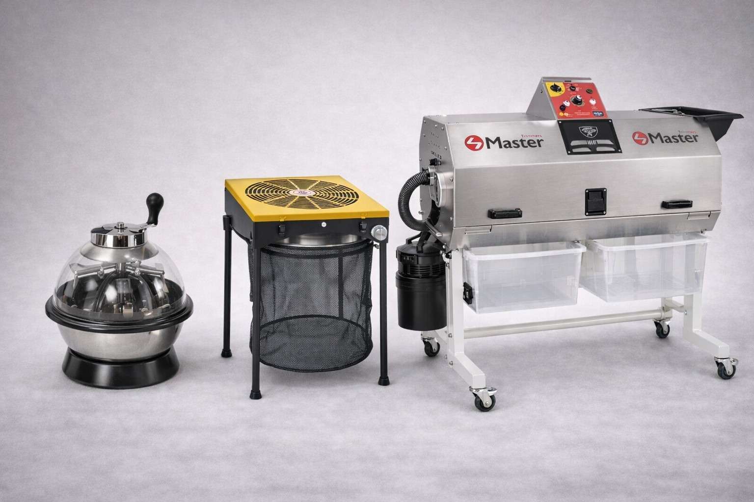 Comparativa de peladoras de cogollos manuales, de mesa e industriales