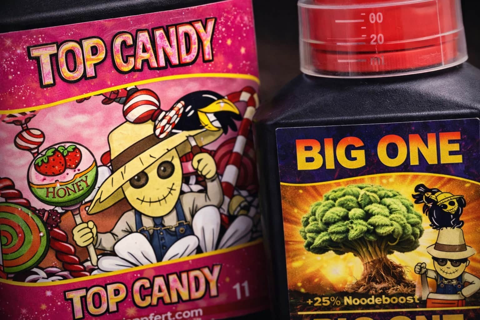 Top Candy y Big One de Top Crop para engorde y aroma en floración