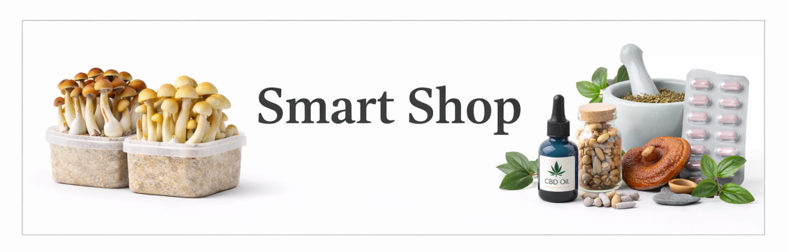 Selección de productos alternativos disponibles en una Smartshop online especializada 