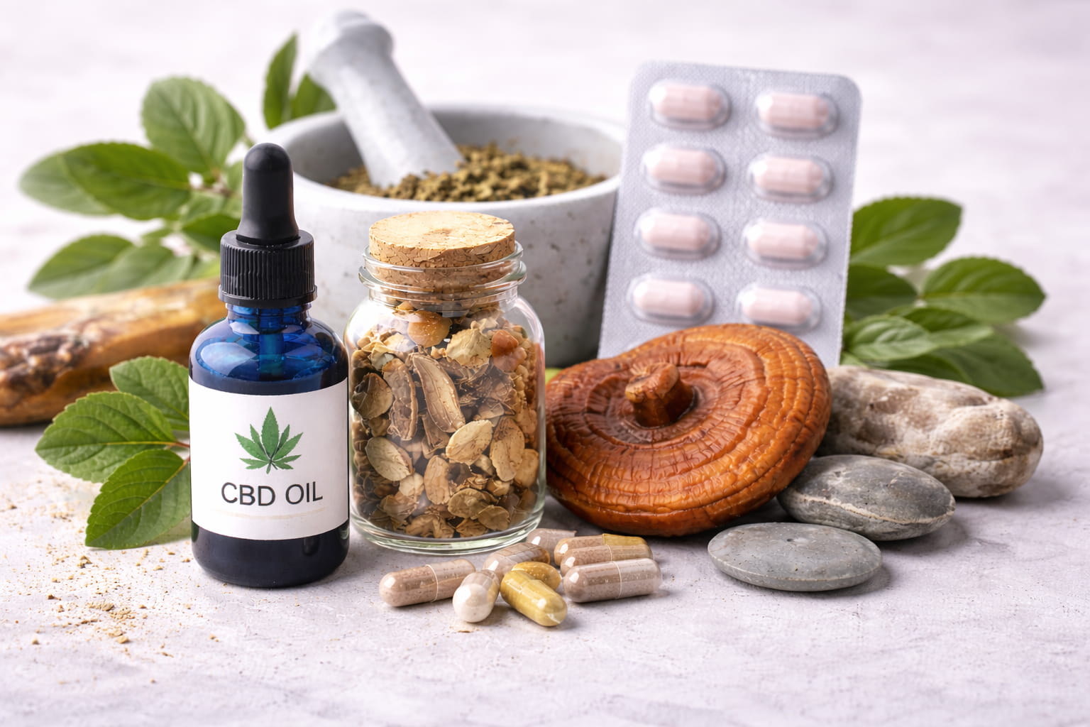 Smartshop online con panes de setas y productos alternativos especializados