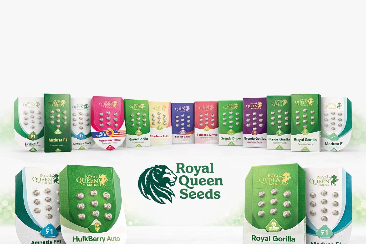 Variedades Royal Queen Seeds disponibles en Topgrow, semillas oficiales en stock