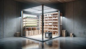 Armario de cultivo indoor completo listo para cultivar cannabis