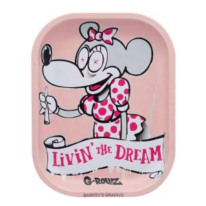 Bandeja Metal 18x14 cm. G-Rollz Livin The Dream