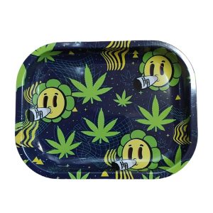 Bandeja Metal 18x14 cm. Happy Leaves