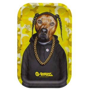Bandeja Metal 27x16 cm. G-Rollz Pets Rock Rap