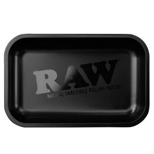 Bandeja Metal 27x17 cm. Raw Black