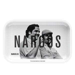 Bandeja Metal 28x18 cm. Narcos White