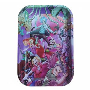 Bandeja Metal 28x18 cm. Rick & Morty Octopus