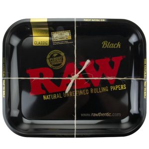 Bandeja Metal 34x28 cm. Raw Black