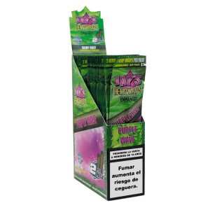 Blunts Jay´s Hemp Wraps Enhaced Terpenos Purple Wave ES 25x2 ud.