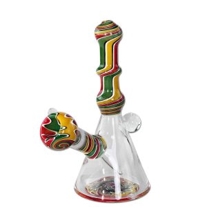 Bong Cristal Difusor Rasta 18 cm.