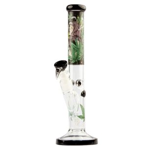 Bong Cristal Ice Colossal Dream Black Straight 34 cm.