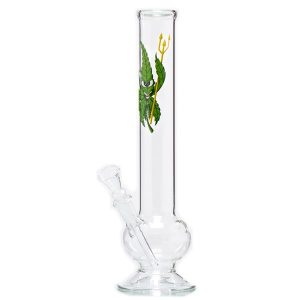 Bong Cristal Leaf Devil 30 cm.