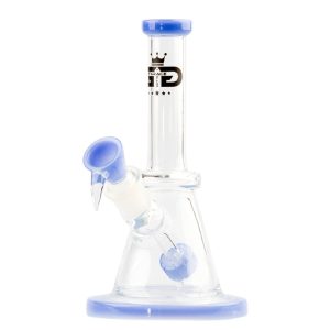 Bong Cristal Percolator Blue 21 cm.
