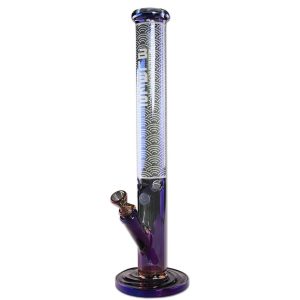 Bong cristal Ice Blaze Purple 45 cm.