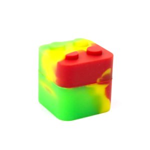 Bote Silicona 12 ml. Cajita Apilable 30x30 mm. Pack 10 ud.