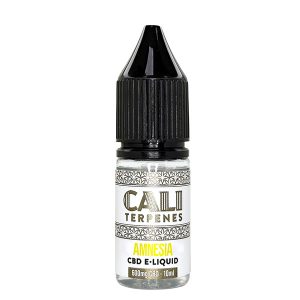 CBD E-Liquid Cali Terpenes Amnesia 600 mg. 10 ml.
