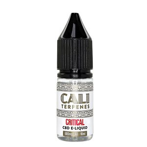 CBD E-Liquid Cali Terpenes Critical 600 mg. 10 ml.