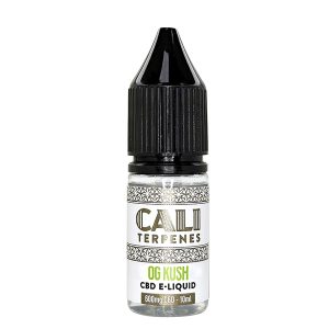 CBD E-Liquid Cali Terpenes Og Kush 600 mg. 10 ml.