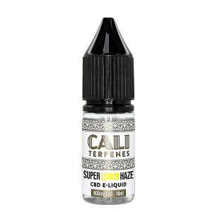 CBD E-Liquid Cali Terpenes Super Lemon Haze 600 mg. 10 ml.