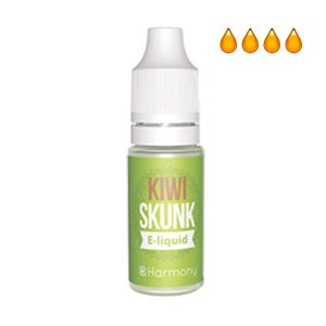 CBD E-Liquid Harmony Kiwi Skunk 6% 10 ml.