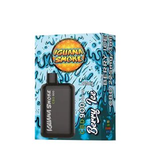 CBD Vaper Iguana Smoke 900 Berry Ice 3 ml.