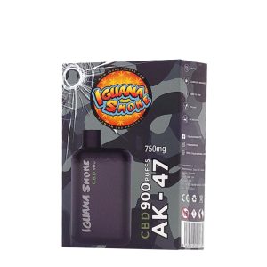 CBD Vaper Iguana Smoke 900 Broad Ak-47 - 3 ml.