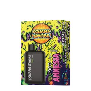 CBD Vaper Iguana Smoke 900 Broad Amnesia 3 ml.