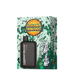 CBD Vaper Iguana Smoke 900 Melon Mint 3 ml.