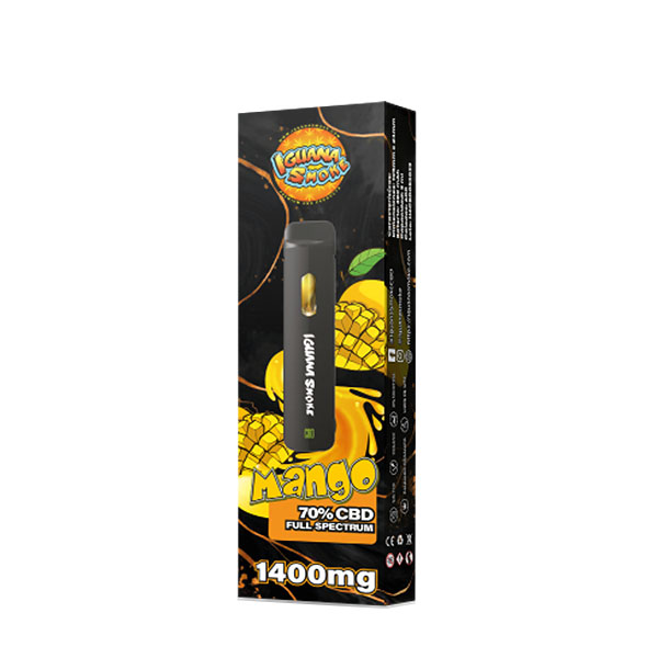 CBD Vaper Iguana Smoke Full Spectrum Mango 2 ml.