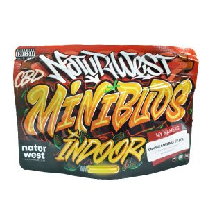 Cañamo Cbd Naturwest Mini Buds Indoor Orange Sherbet 10 gr.