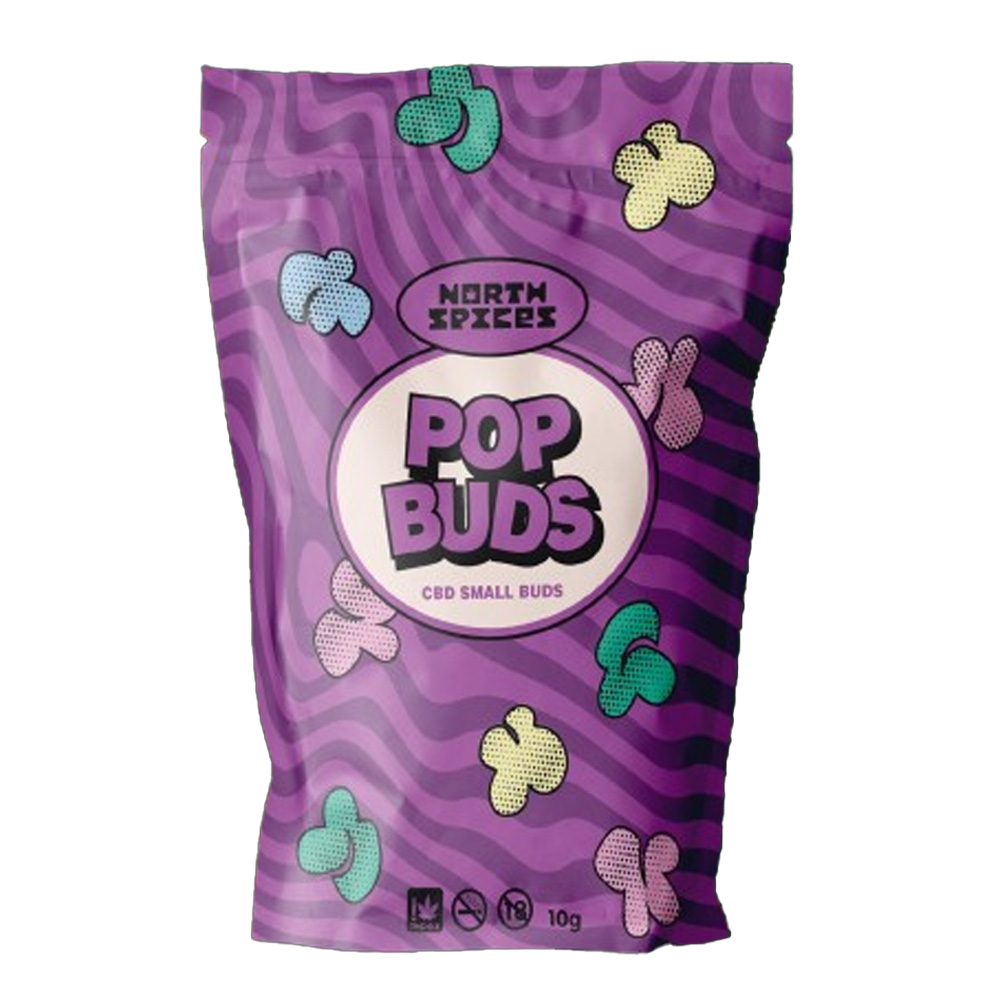 Cañamo Cbd North Spices Pop Buds Berry Cream 10 gr.