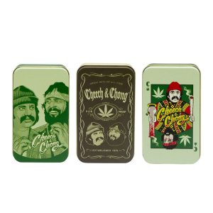 Caja Metal 11.5x6.5x2 cm. Cheech & Chong x Pack 3 ud.