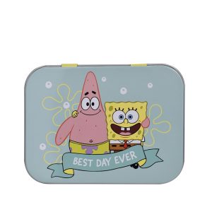 Caja Metal 11x8x2.5 cm. Bob Esponja & Apositos