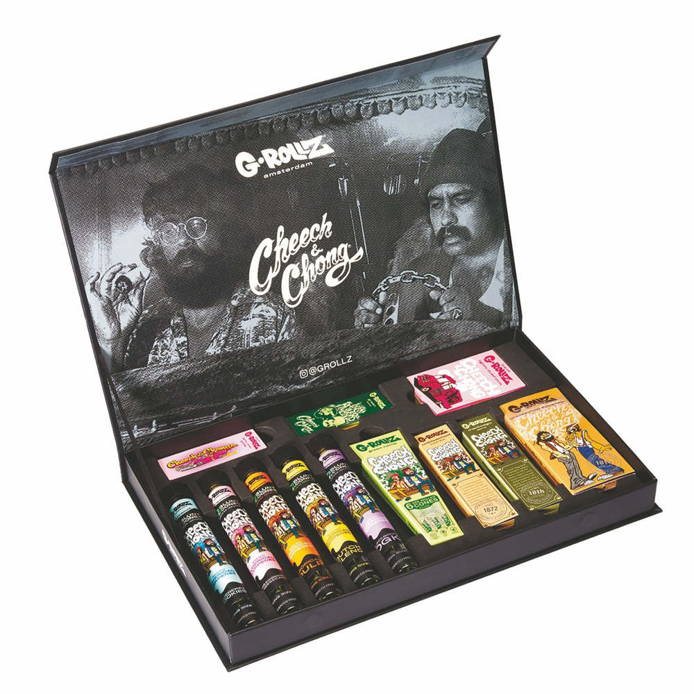 Caja Regalo Coleccionista G-Rollz Cheech & Chong mod 1