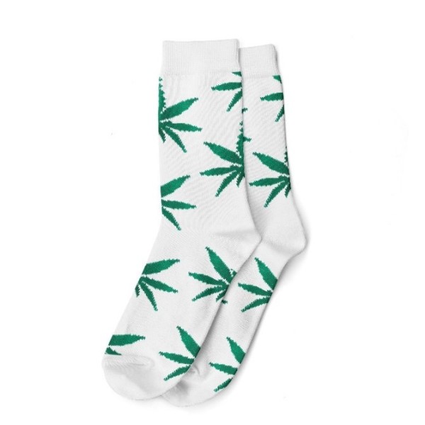 Calcetines Cannabicos Hombre White Laeves
