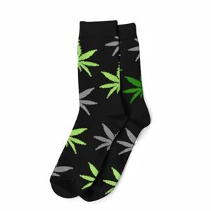 Calcetines Cannabicos Mujer Lima & Blanco