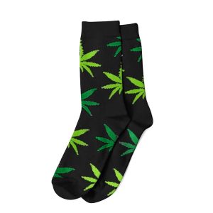 Calcetines Cannabicos Mujer Lima & Verde Leaf
