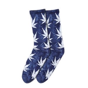 Calcetines Leaves Marine & White