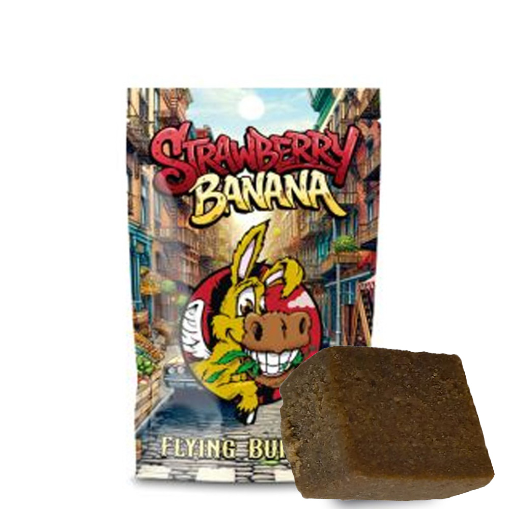 Cbd Hash Flying Burrito Strawberry Banana