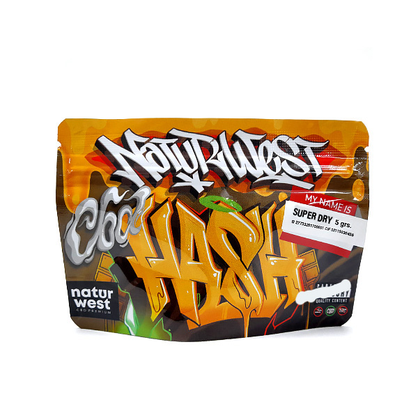 Cbd Naturwest Hash Dry Super Frosted Kush 5 gr.