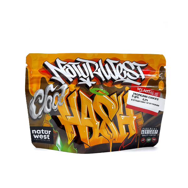 Cbd Naturwest Hash Tropicanna Cookies 5 gr.