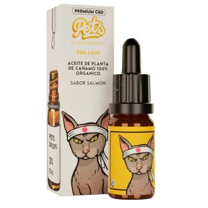 Cbd Oil Gorilla Grillz Pets Cats Salmon 3% - 30 ml.