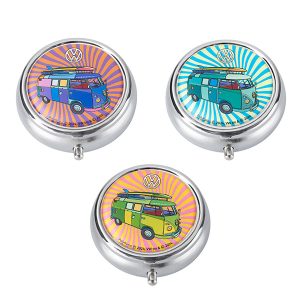 Cenicero Bolsillo Metal Volkswagen 5 cm. Mix Color.