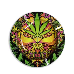 Cenicero Metal Basic Leaf 13.5 cm.