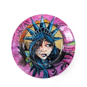 Cenicero Metal Basic Liberty 13.5 cm.